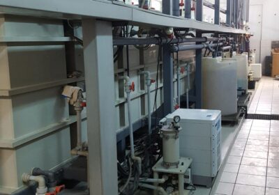 Complete copper plate line