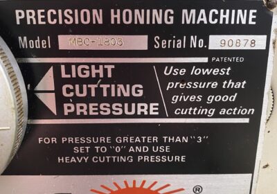 sunnen Honing machines